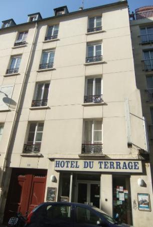 Hôtel du Terrage Paris Exterior foto